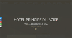 Desktop Screenshot of hotelprincipedilazise.com